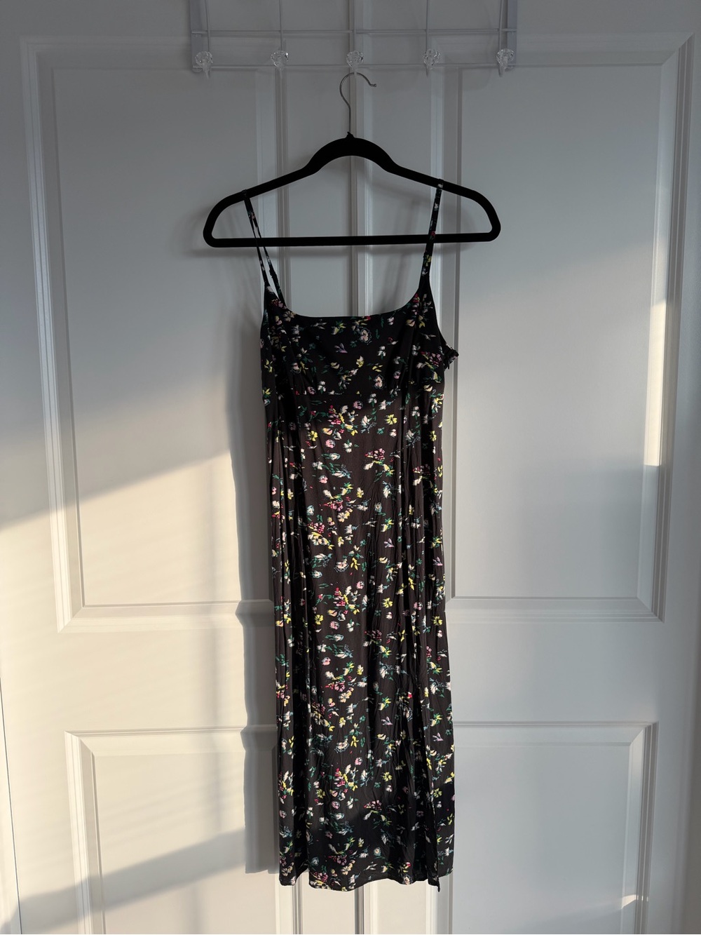 Uniqlo Black Floral Dress